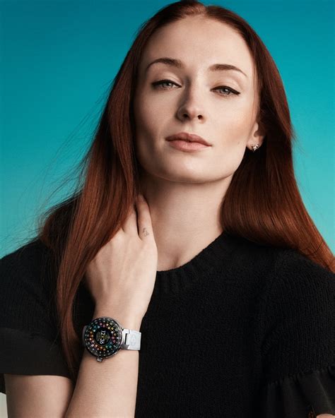 sophie turner louis vuitton watch|louis vuitton light up.